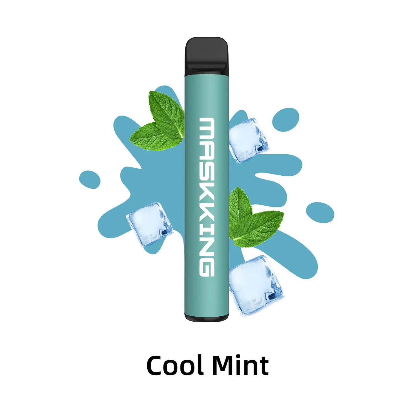 VAPER DESECHABLE COOL MINT 2200 PUFFS 5% - MASKKING 1