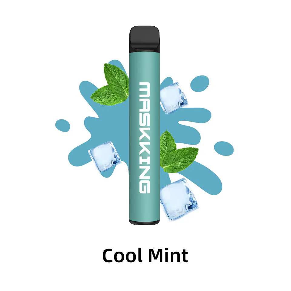 VAPER DESECHABLE COOL MINT 2200 PUFFS 5% - MASKKING 1
