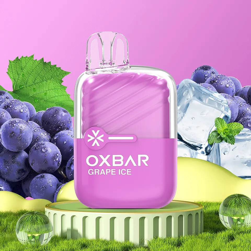 VAPER DESECHABLE UVA ICE MINI 2200 PUFFS 5% - OXBAR 1