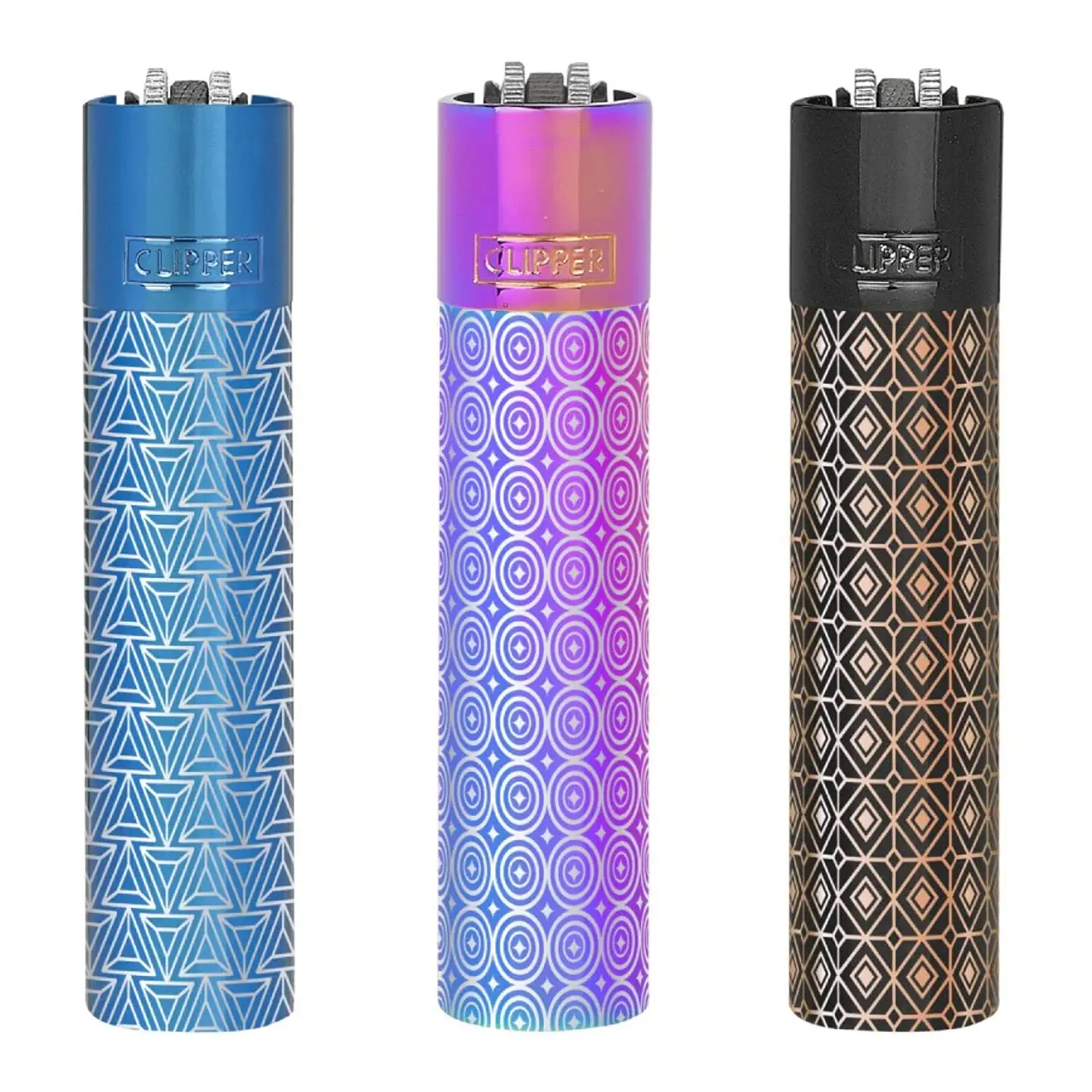 ENCENDEDOR METAL ALL PATTERNS - CLIPPER 2