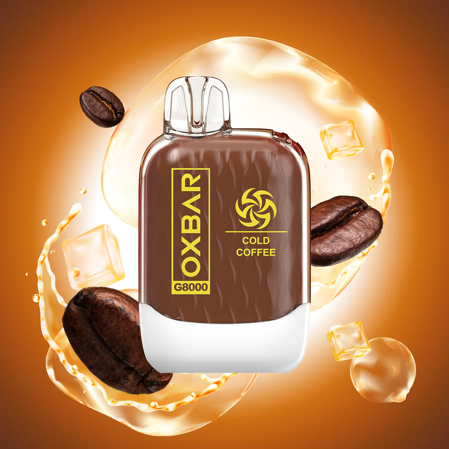 VAPER DESECHABLE CAFÉ HELADO 8000 PUFFS 5% - OXBAR 1