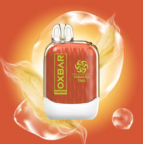 VAPER DESECHABLE TABACO BLEND DULCE 8000 PUFFS 5% - OXBAR