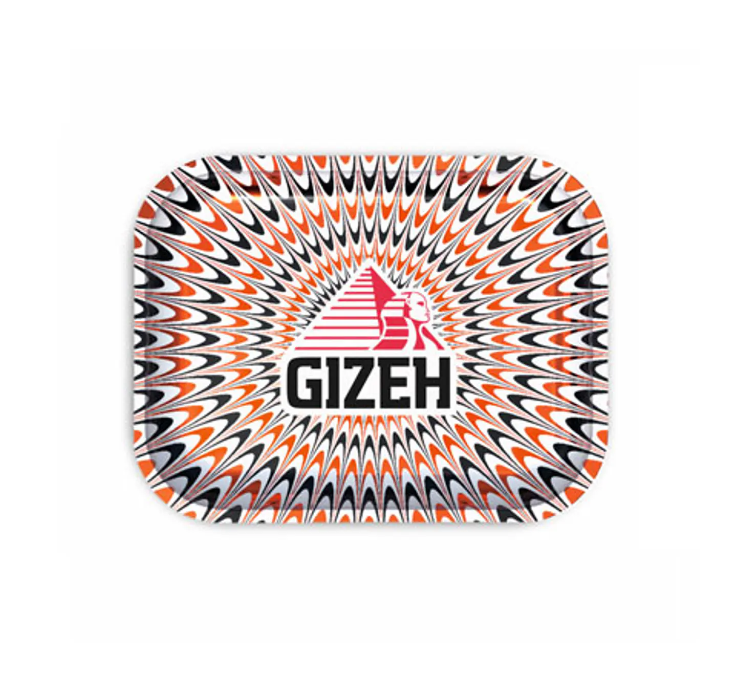 BANDEJA GIZEH METALICA MINI TRIPPY BLANCA 1