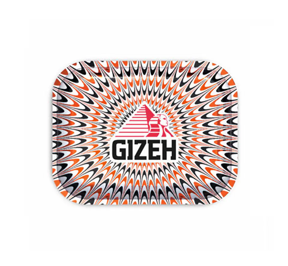 BANDEJA GIZEH METALICA MINI TRIPPY BLANCA 1