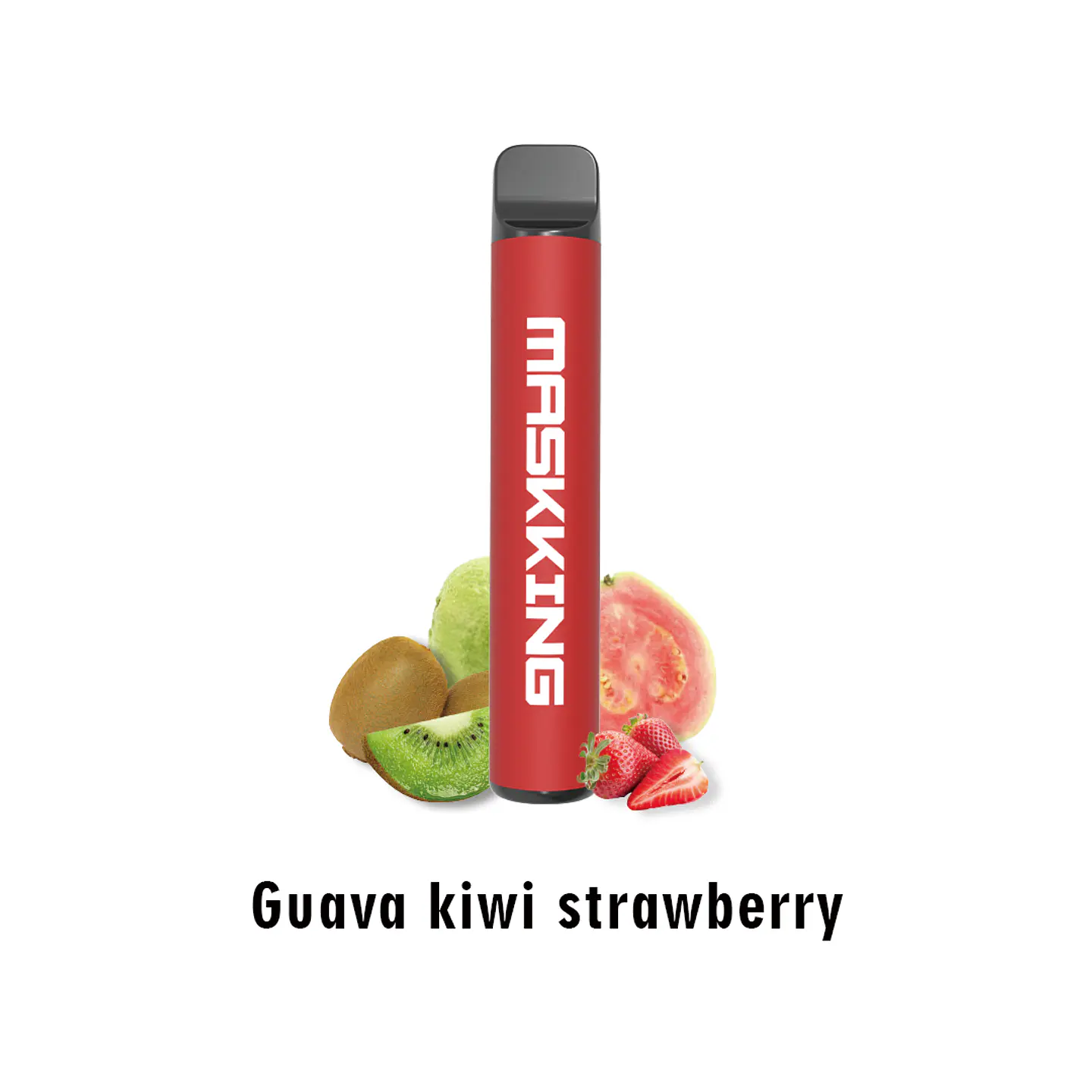 VAPER DESECHABLE GUAVA KIWI STRAWBERRY 2200 PUFFS 5% - MASKKING 1