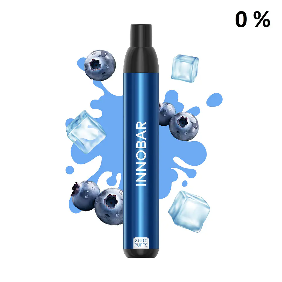 VAPER DESECHABLE MAD BLUE 2500 PUFFS 0% - INNOBAR 1