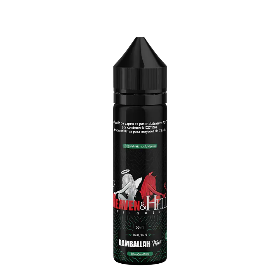 Heaven & Hell E-liquid Damballah Mint 3% 60ml 1