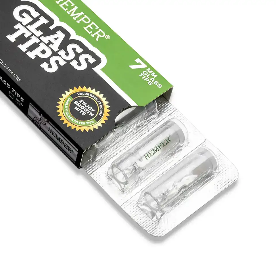 Hemper Glass Tips Boquillas De Vidrio 10mm 3