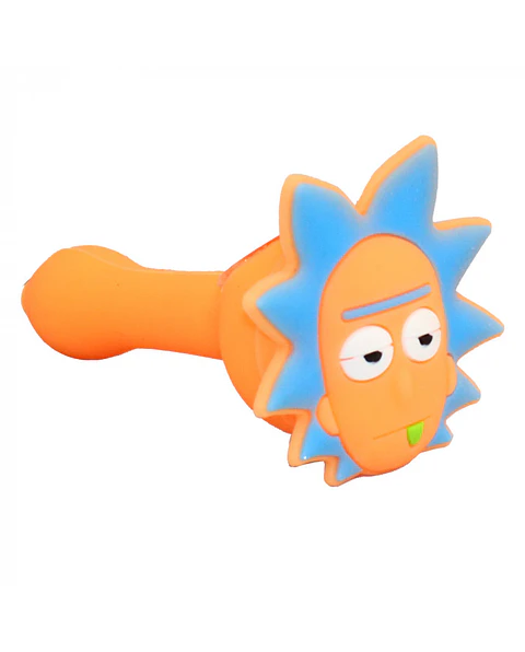 Pipa Silicona Rick & Morty