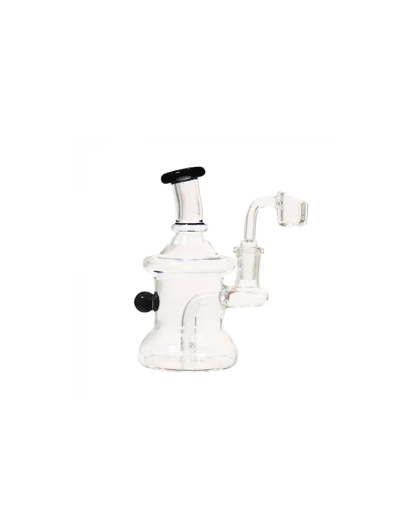 Sky Curve Glass Bong - (GLB9) 1
