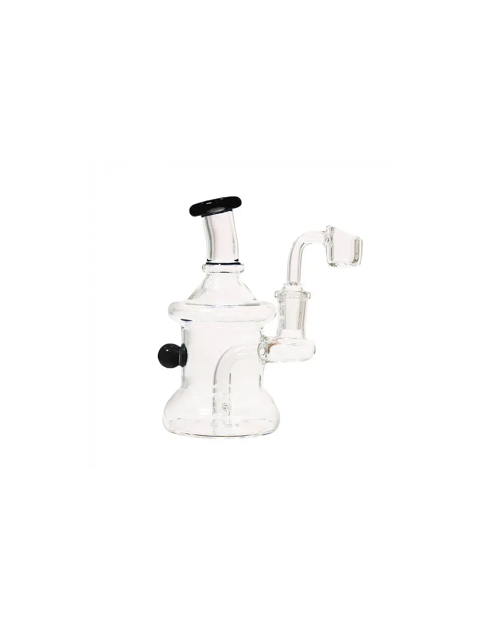 Sky Curve Glass Bong - (GLB9) 1