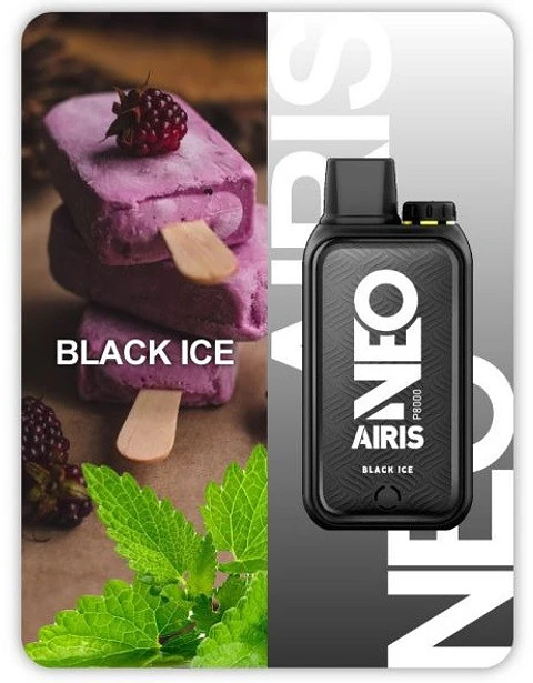 VAPORIZADOR DESECHABLE AIRIS NEO 8000 PUFF 5% - BLACK ICE