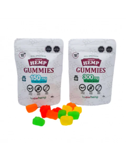 Gomitas CBD 150mg (10un) - Natural Hemp