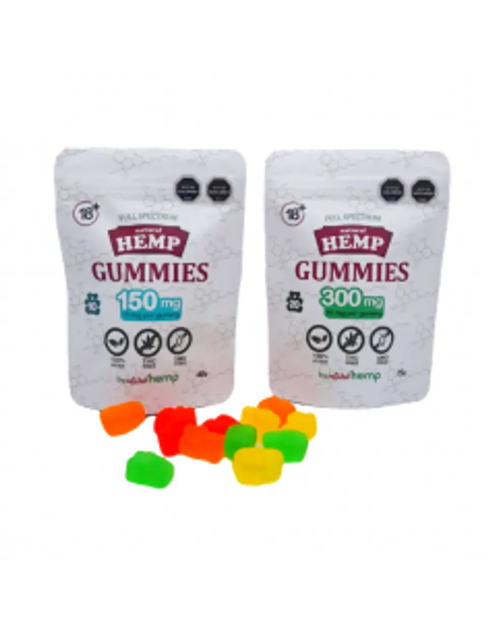 Gomitas CBD 150mg (10un) - Natural Hemp 1