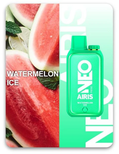 VAPORIZADOR DESECHABLE AIRIS NEO 8000 PUFF 5% - WATERMELON ICE