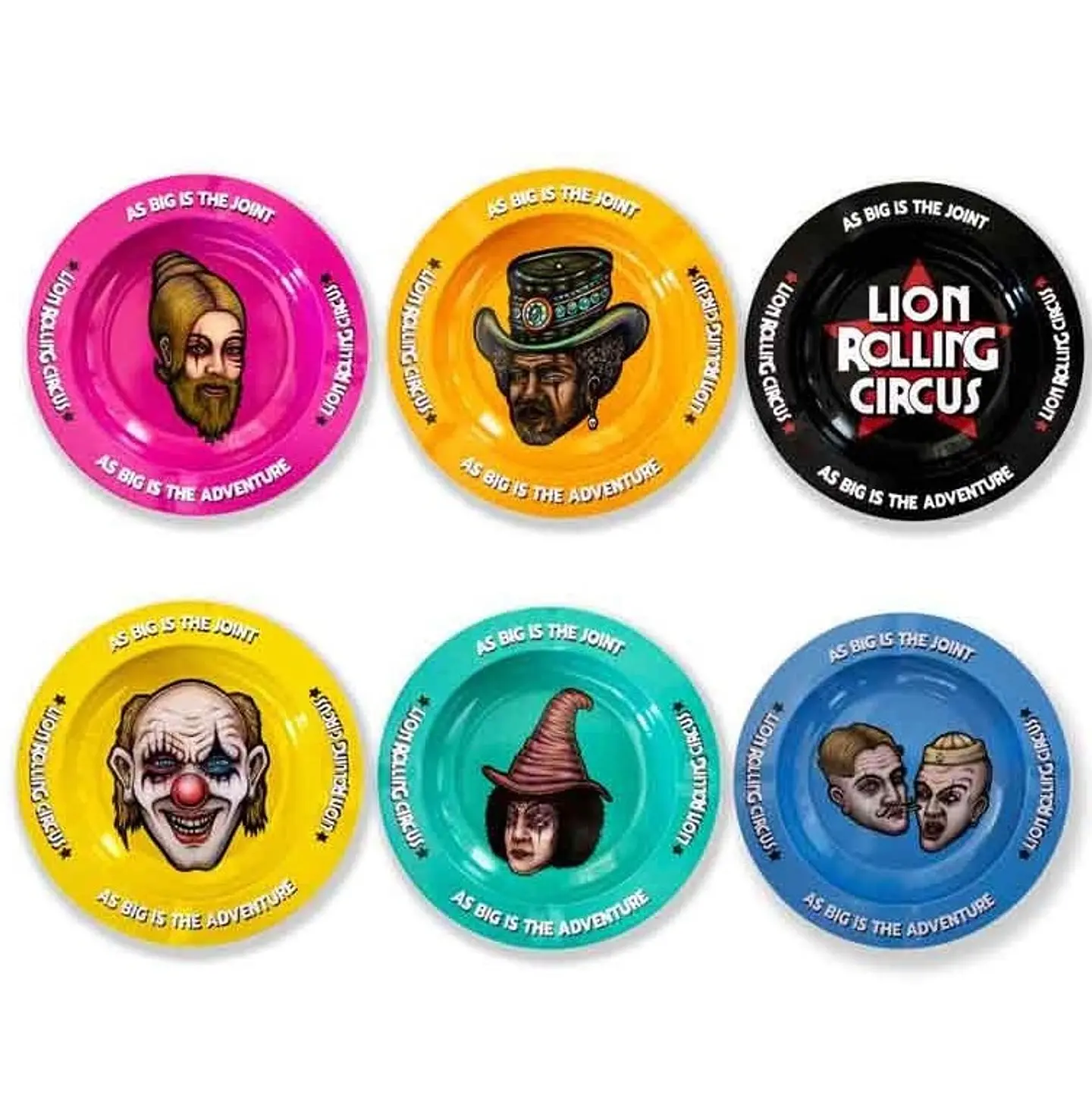 CENICEROS DISEÑOS SURTIDOS - LION ROLLING CIRCUS 1
