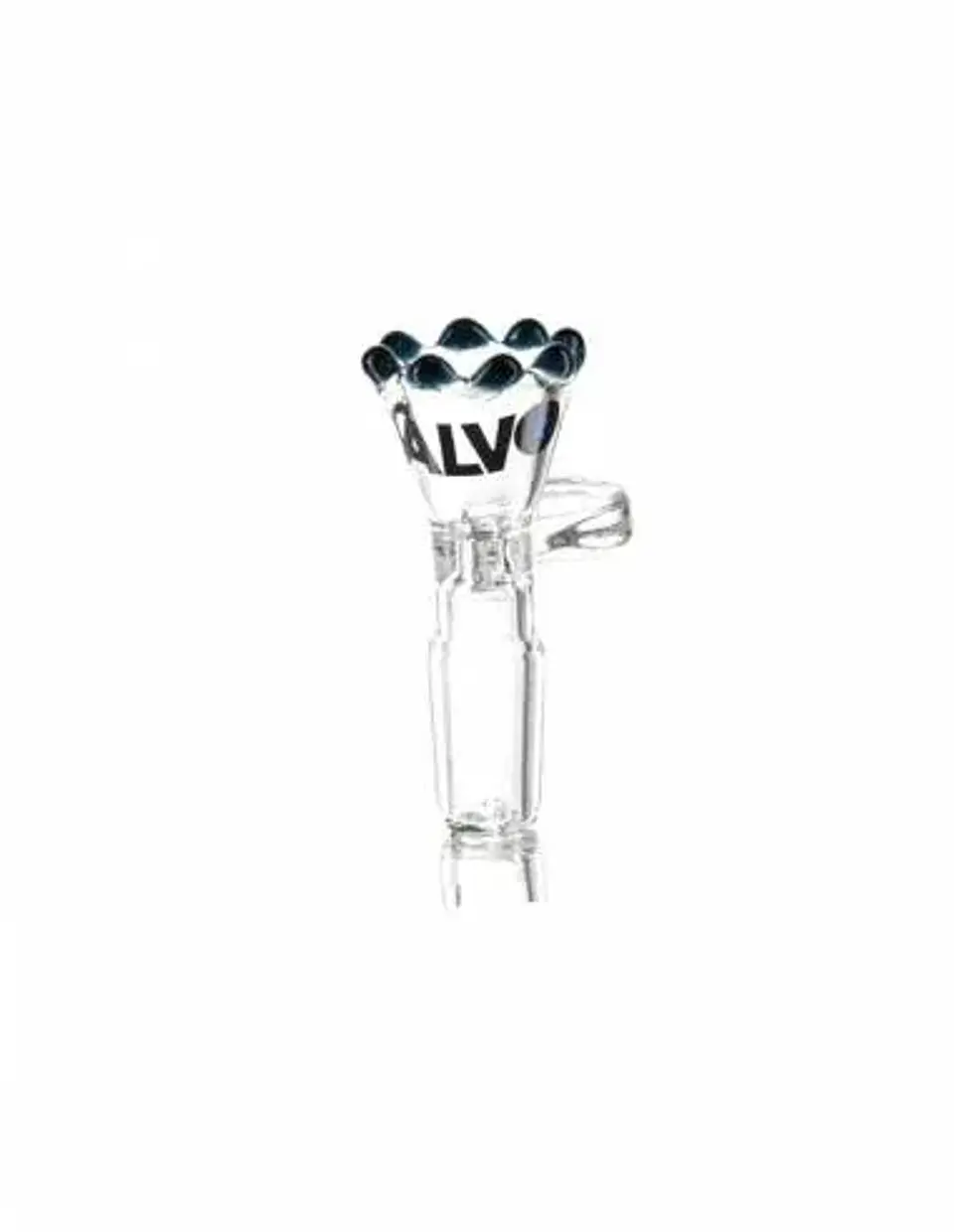 QUEMADOR PERLAS 18MM MACHO MORADO - CALVO GLASS 1