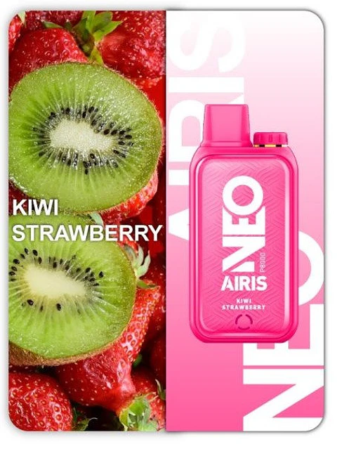 VAPORIZADOR DESECHABLE AIRIS NEO 8000 PUFF 5% - KIWI STRAWBERRY