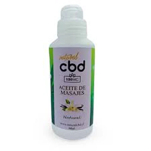 Aceite Para Masajes 100MG CBD NATURAL  - Natural Hemp