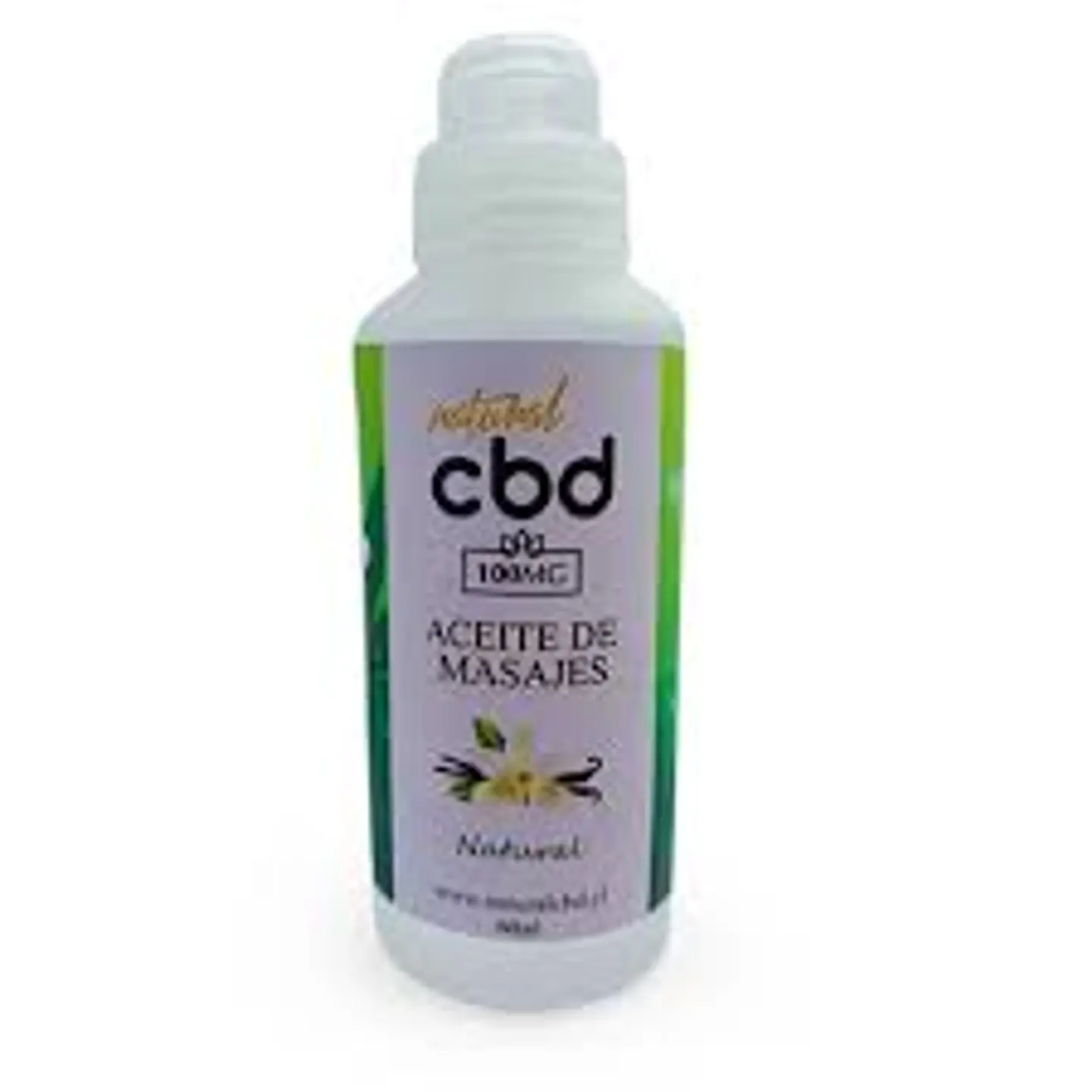Aceite Para Masajes 100MG CBD NATURAL  - Natural Hemp 1