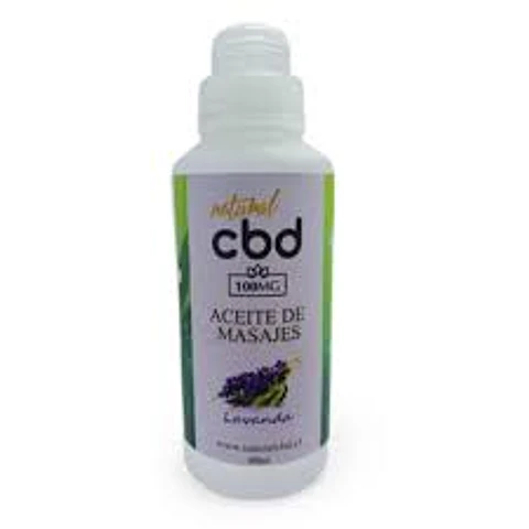 Aceite Para Masajes 100MG CBD LAVANDA - Natural Hemp