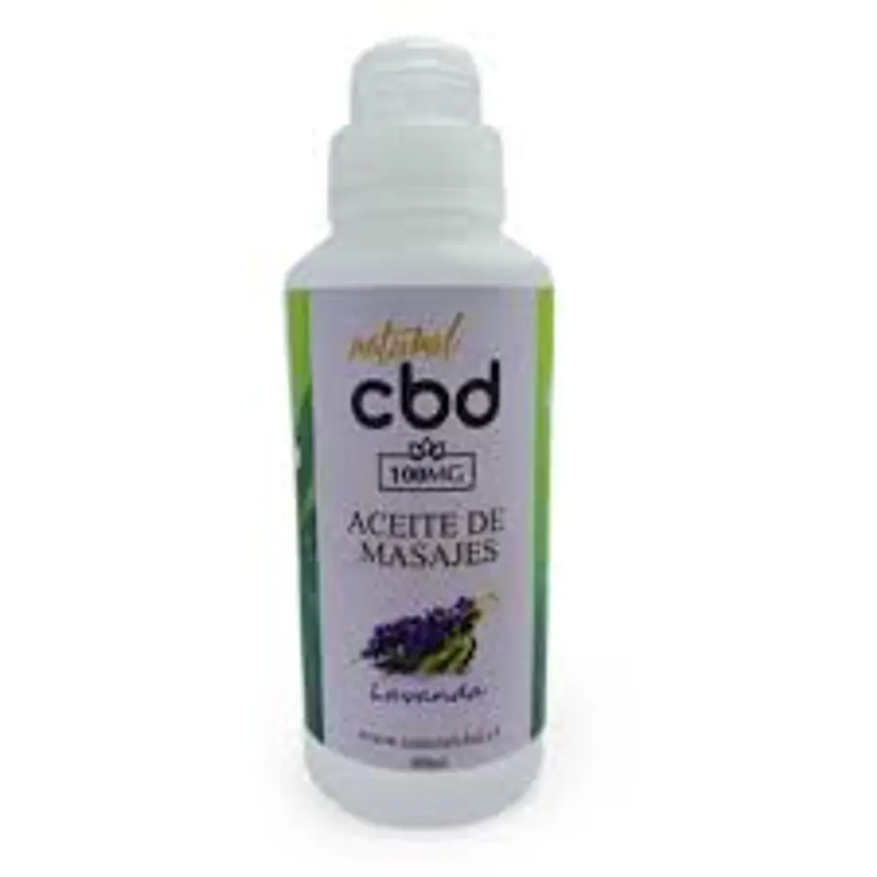 Aceite Para Masajes 100MG CBD LAVANDA - Natural Hemp 1