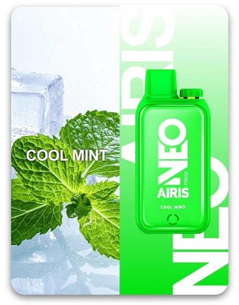 VAPORIZADOR DESECHABLE AIRIS NEO 8000 PUFF 5% - COOL MINT