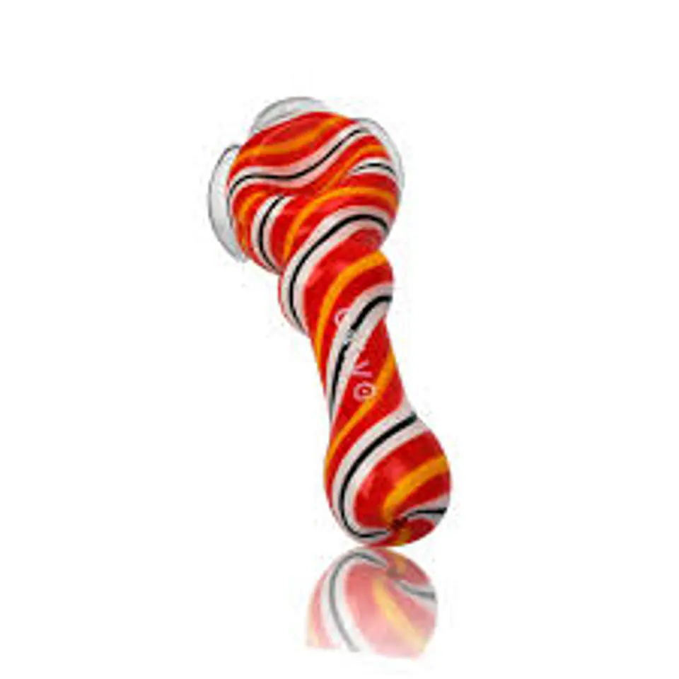 PIPA DE MANO CON REJILLA RED WHITE CALVO GLASS 1