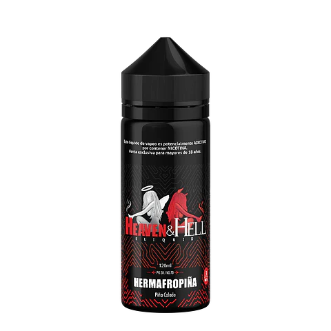 Heaven & Hell E-liquid Hermafropiña 0% 120ml