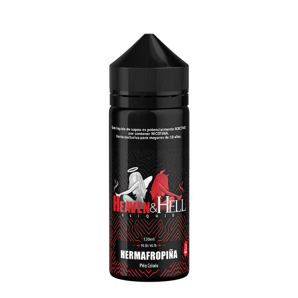 Heaven & Hell E-liquid Hermafropiña 3% 120ml 1