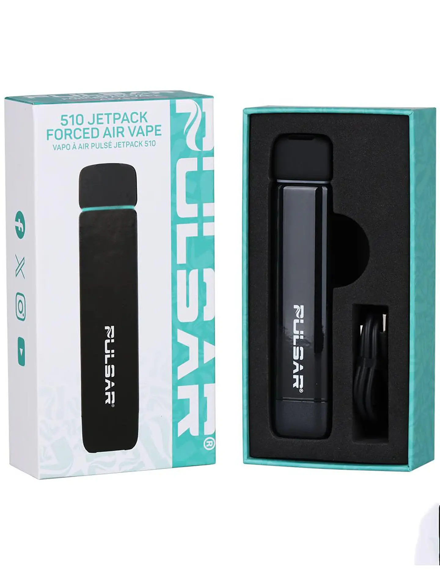 VAPORIZADOR ACEITES BATERÍA PULSAR 510 JETPACK AIRE FORZADO COLOR INFERNO 3