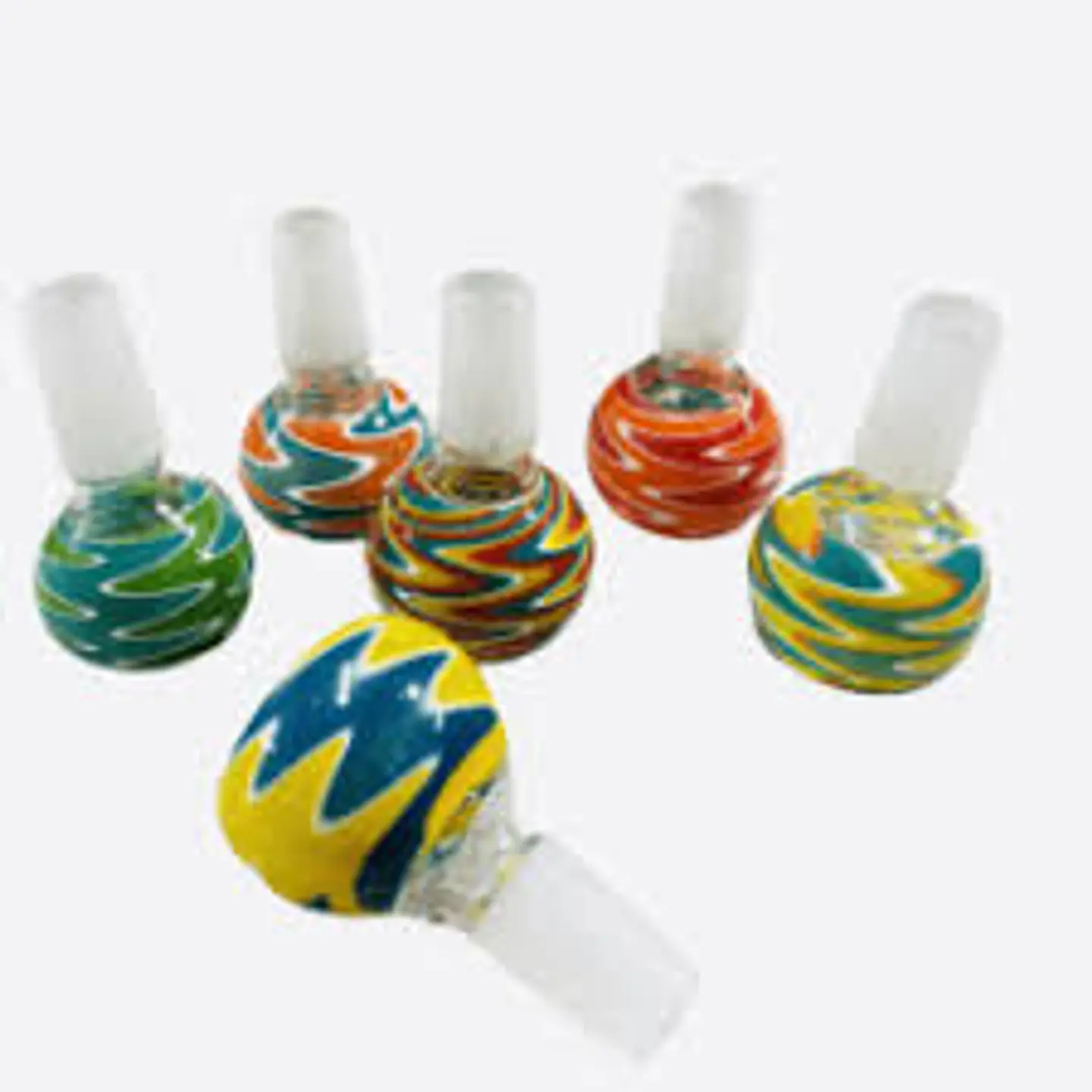 Quemador bong 14mm macho Bowl redondo 1