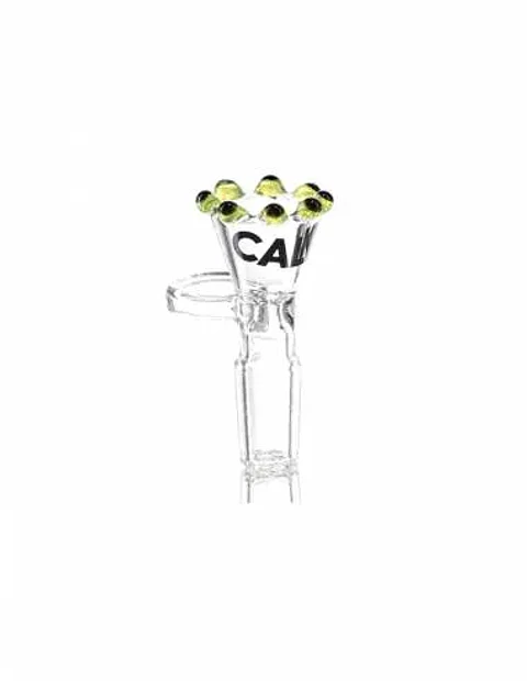 QUEMADOR PERLAS 14MM MACHO VERDE - CALVO GLASS