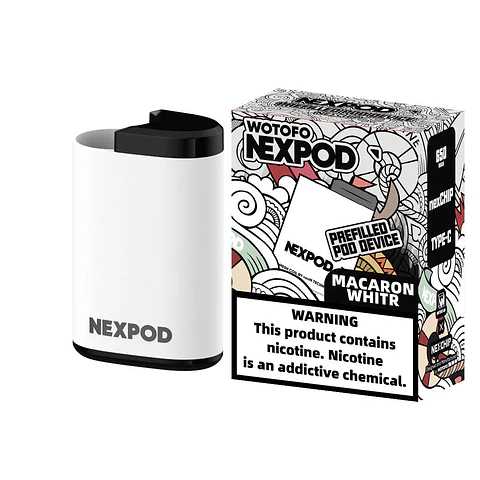 VAPER DESECHABLE MACARON WHITE DEVICE (BATERIA) - NEXPOD WOTOFO