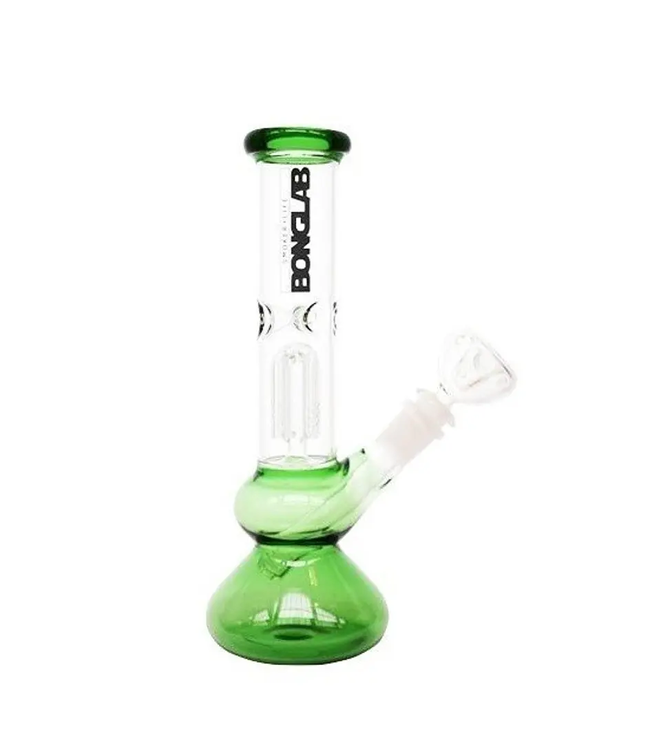 BONG W06 FAT CANDY GREEN 25CM - BONGLAB 1