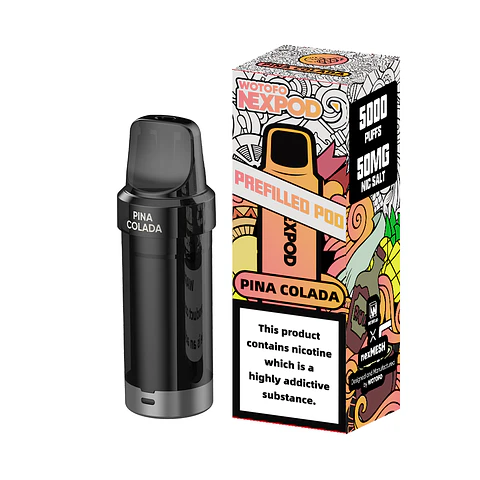 VAPER DESECHABLE PIÑA COLADA POD (REPUESTO) 5000 PUFFS 4.5% - NEXPOD WOTOFO