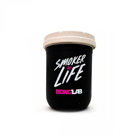 JAR NEGRO MAGENTA 16OZ-BONGLAB RE: STASH