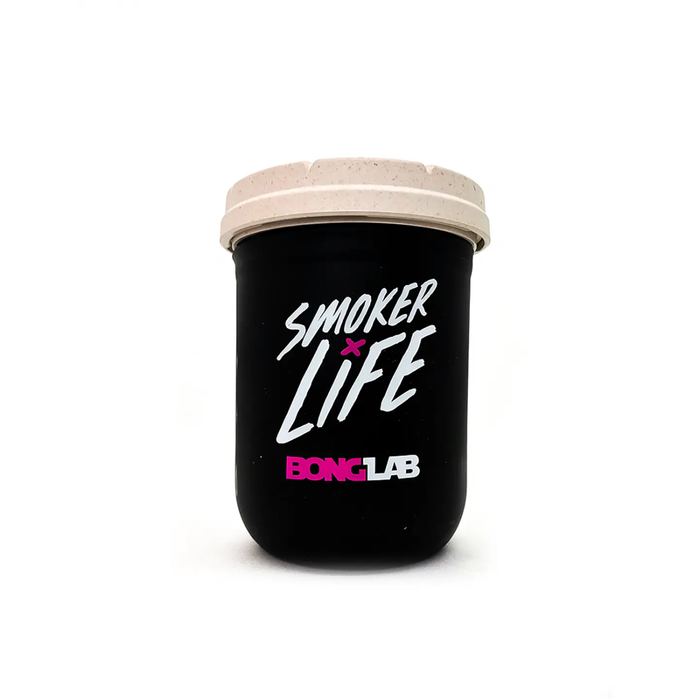 JAR NEGRO MAGENTA 16OZ-BONGLAB RE: STASH 1