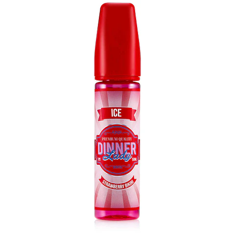 Líquido Vaporizador Strawberry Bikini 60ml 0% - Dinner Lady