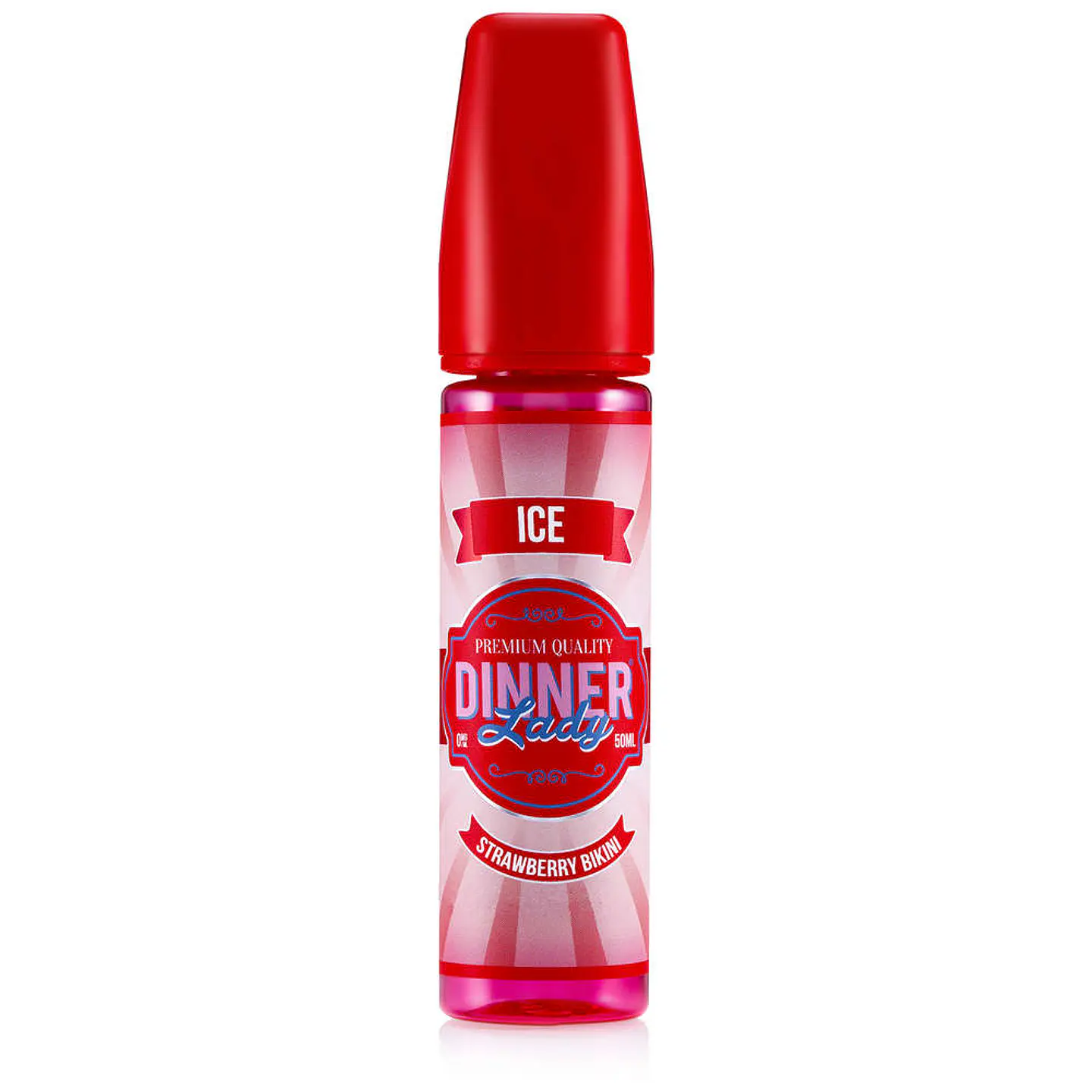 Líquido Vaporizador Strawberry Bikini 60ml 0% - Dinner Lady 1
