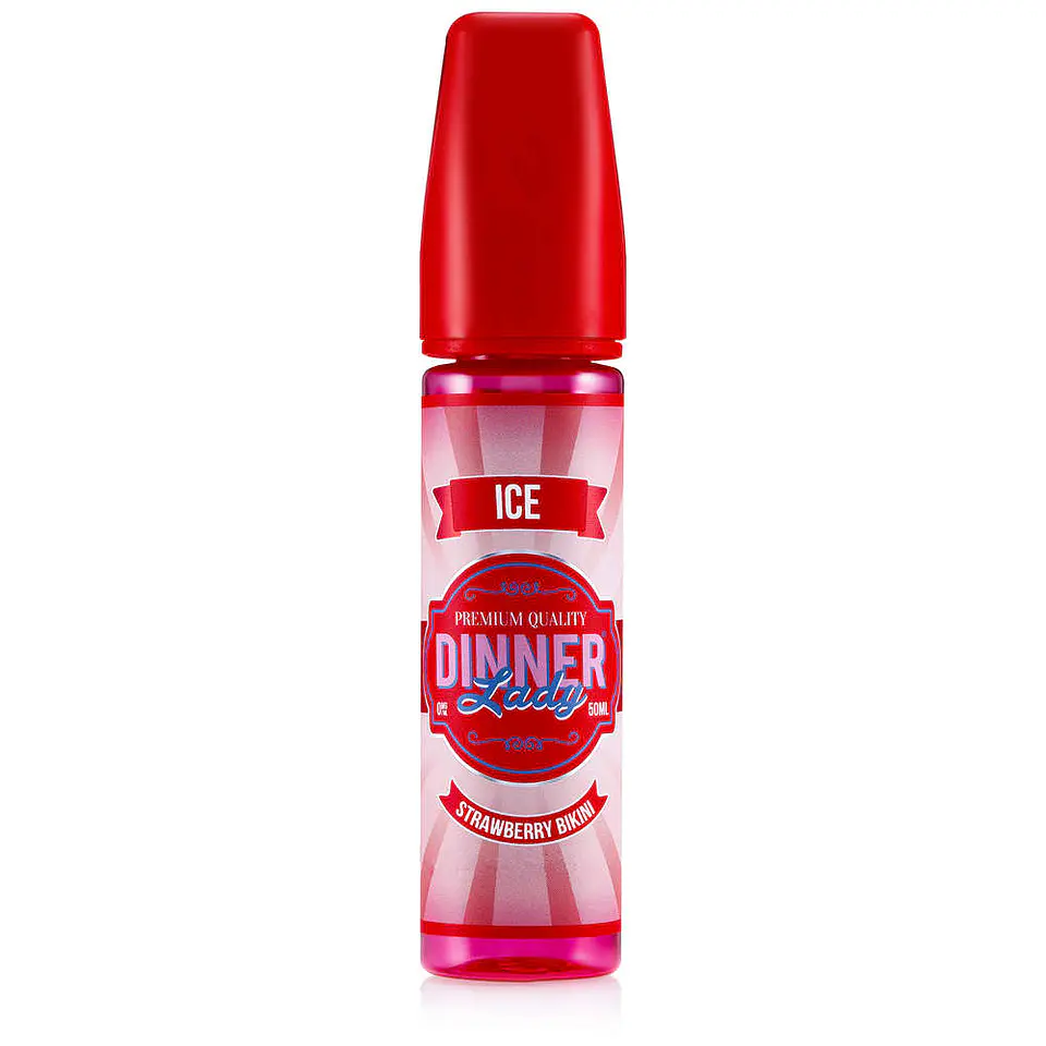 Líquido Vaporizador Strawberry Bikini 60ml 0% - Dinner Lady 1