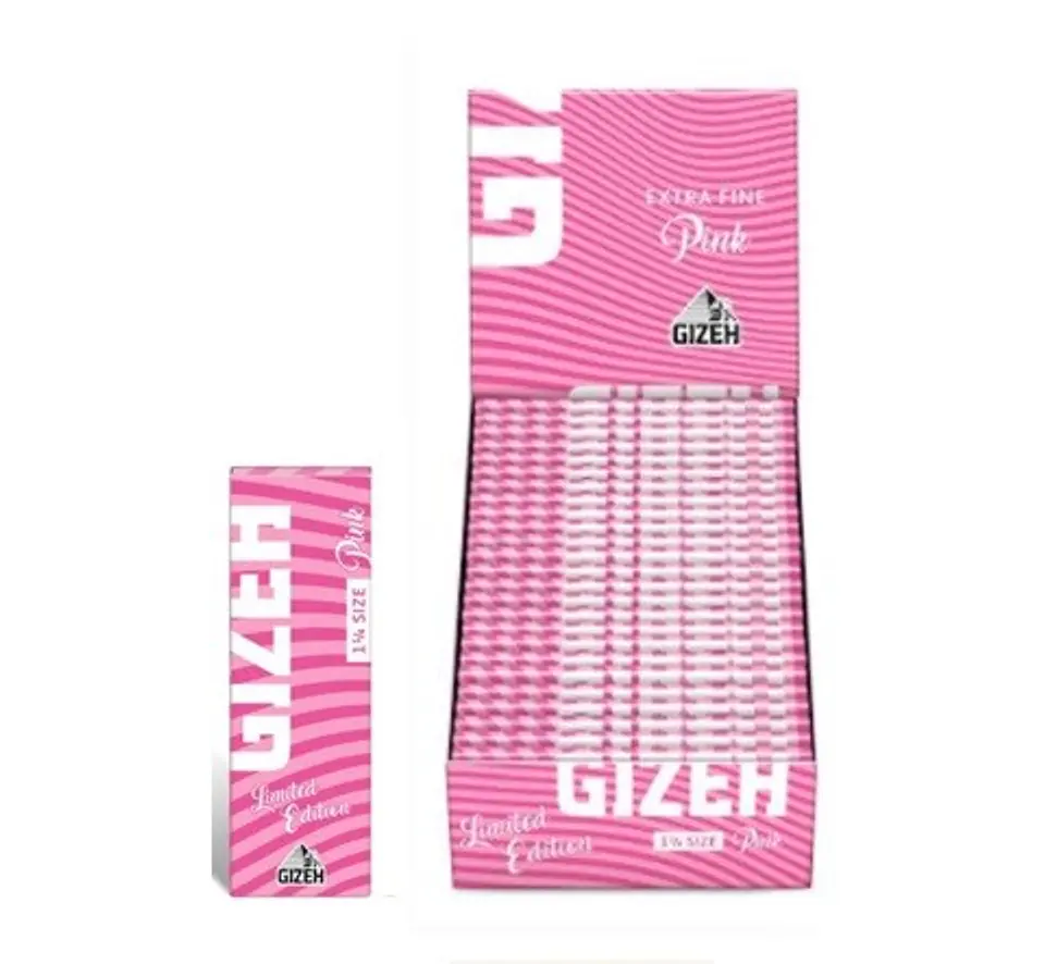 PAPELILLOS PINK 1 1/4 - GIZEH 1
