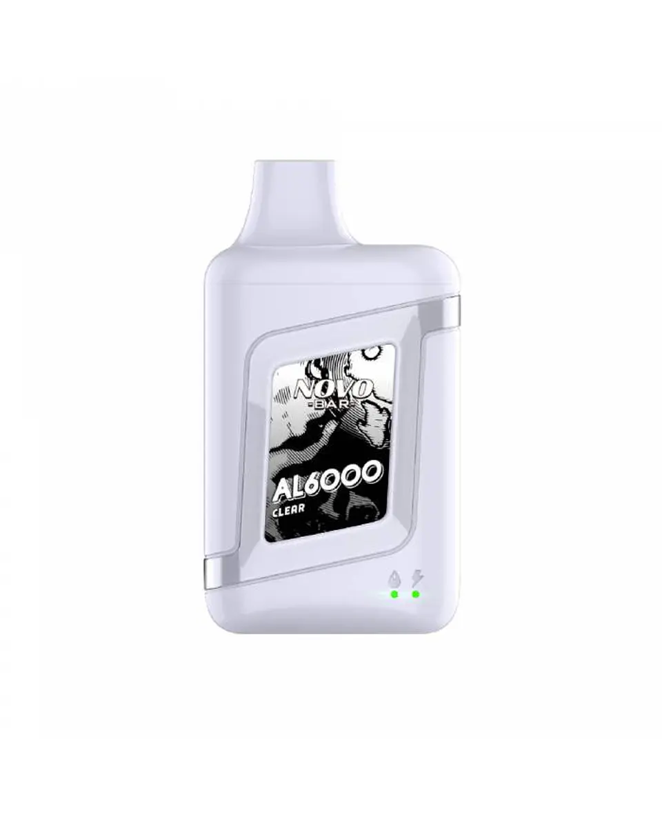 VAPORIZADOR DESECHABLE SMOK NOVOBAR 6000 PUFF 5% - CLEAR 1