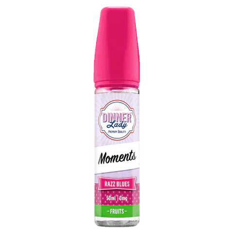 Líquido Vaporizador Razz Blues 50ml Shortfill 0% - Dinner Lady