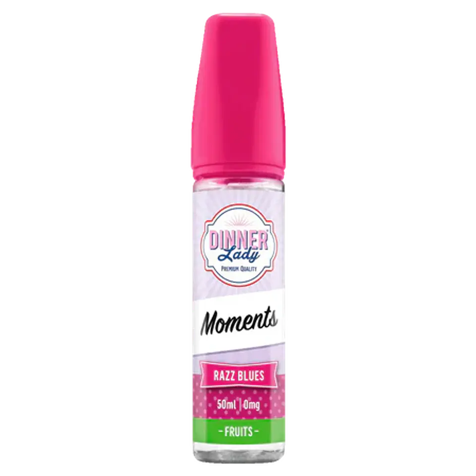 Líquido Vaporizador Razz Blues 50ml Shortfill 0% - Dinner Lady 1