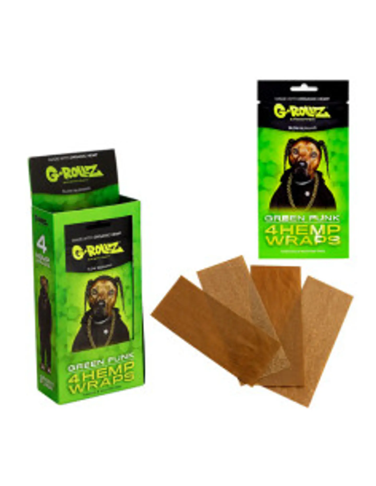 BLUNT G-ROLLZ HEMP WRAPS GRAPE x4 1