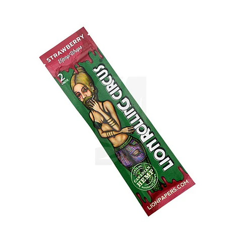 HEMP WRAP STRAWBERRY - LION ROLLING CIRCUS