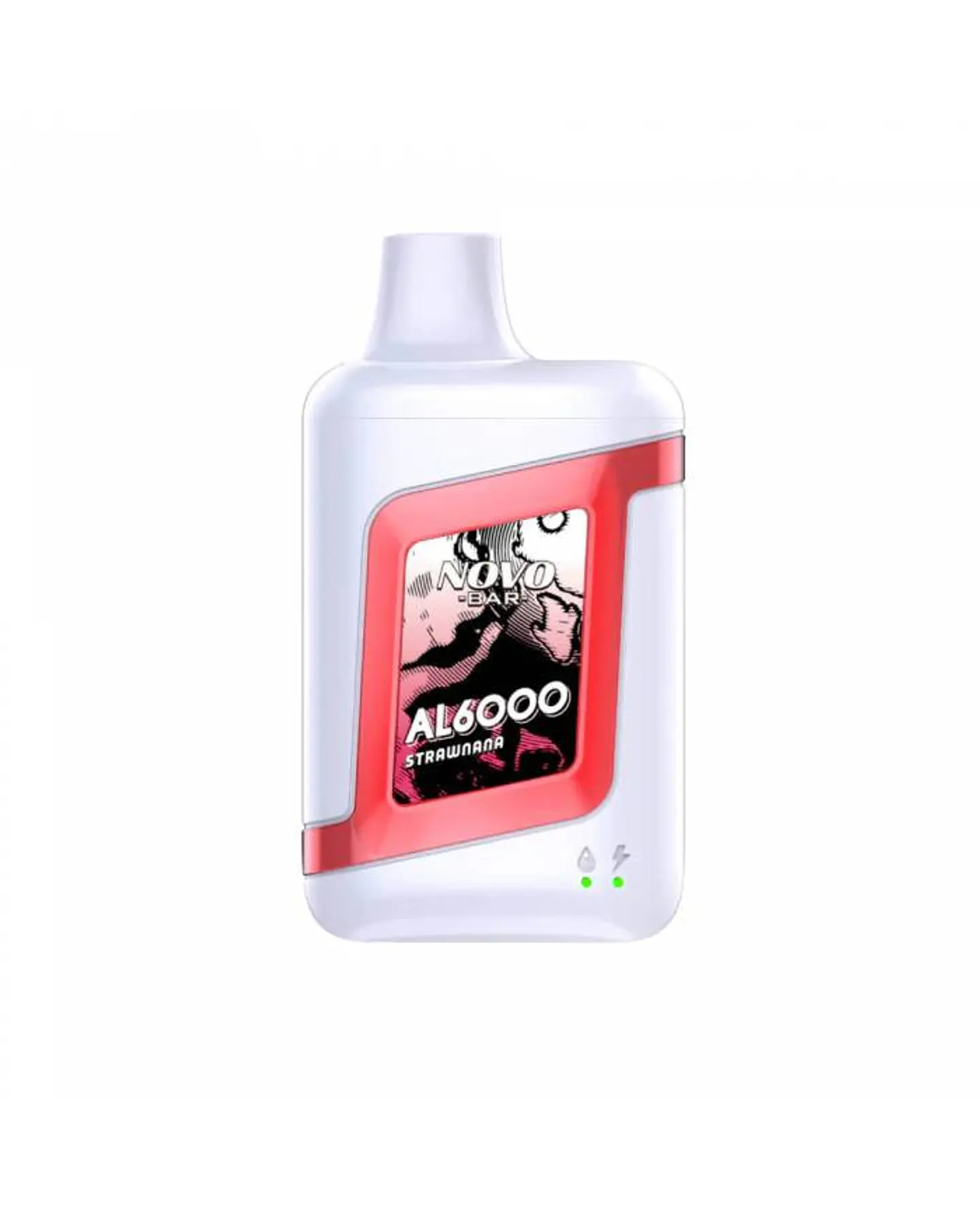 VAPORIZADOR DESECHABLE SMOK NOVOBAR 6000 PUFF 5% - STRAWBERRY BANANA 1