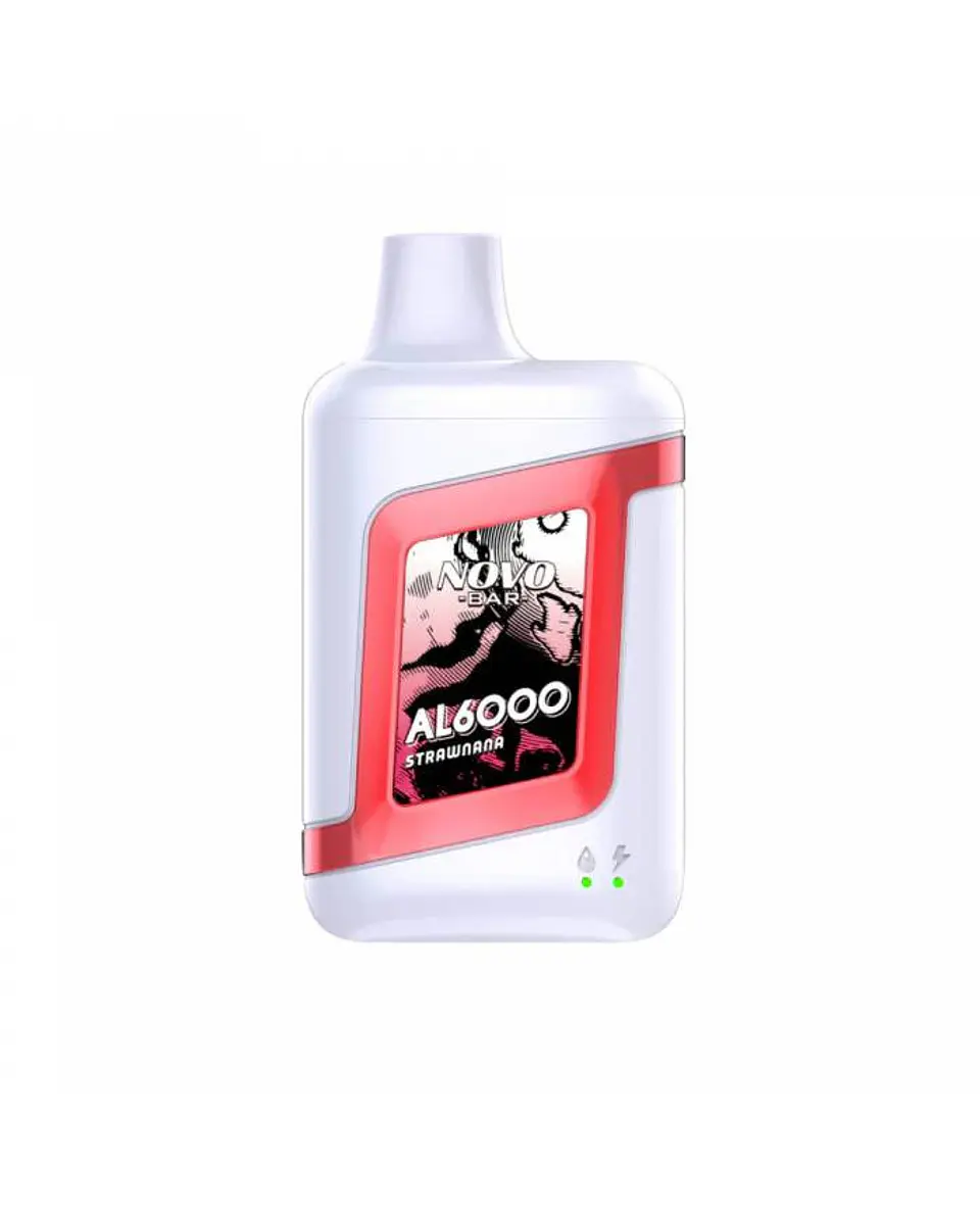 VAPORIZADOR DESECHABLE SMOK NOVOBAR 6000 PUFF 5% - STRAWBERRY BANANA 1