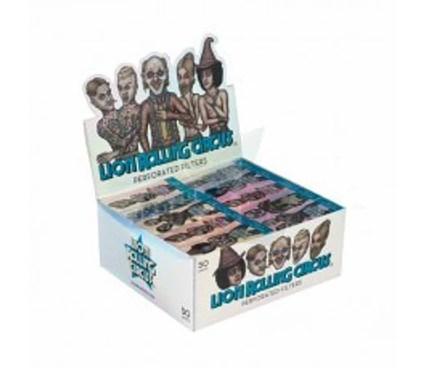 FILTROS SILVER TIPS PERFORADOS - LION ROLLING CIRCUS